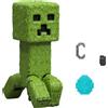 Mattel Minecraft Action Figure & Accessories Set, 4-inch Creeper Posable Charact