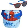 CERDÁ LIFE'S LITTLE MOMENTS Set Gorra Y Gafas De sol Spiderman para Niños Y Niñas - Gafas Y Gorra Spiderman Occhiali e Berretto Unisex - Adulto
