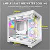 Antec C5 White ARGB Case Midi Tower No-Power ATX/mATX/ITX pannelli in vetro