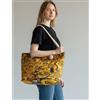 Borsa donna grande a spalla mano shopper bag viaggio lavoro maxi fantasia Klimt
