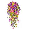 Cesto da Appendere Artificiale Pansy Vine 45 Occhi di Fiori per Uso Parete Inter