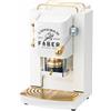 FABER PROMO MACCHINA CAFFE A CIALDE FABER PRO DELUXE WHITE + 50 CIALDE TORALDO FORTE