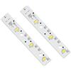 2PCS WR55X26671 Scheda luminosa LED per frigoriferi per ge adatta per PS11767930