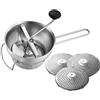GEFU Passaverdure in acciaio inox Gefu Flotte Lotte con 3 dischi