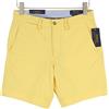 Polo Ralph Lauren Ralph Lauren Pantaloni Corti Uomo W29 Giallo Bedford Stretch Chino RRP196