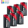 Duracell 6x Duracell Procell Intense C LR14 Batterie Alcaline 1.5V Industriali