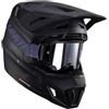Leatt Casco moto 7.5 con Tecnologia 360° Turbine e maschera moto inclusa