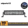 Autonet 160w Faro Barra LED 54cm Hi/Lo 9680Lm 9D IP67 Fuoristrada Off-Road Camion Lavoro