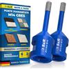 S&R Punta Diamantata per Gres 6mm (Set 2 pz) Foretto Diamantato 6 mm M14 per