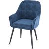 Sedia da Toeletta Design Moderno Sedia da Trucco a Conchiglia per Salotto,