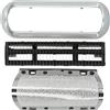vhbw 2x Blocco lame / Lamina con supporto set per Braun PocketGo 370 570 5608 555 550