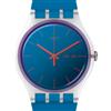 Swatch [Swatch] POLABLUE SO29K702 New Gent 41mm Orologio al Quarzo Vetro Spettro Sol...