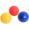 BLUE SKY - 3 Palline per Racchetta da Spiaggia - Gioco di Racchetta - Beach Ball - 046594A - Multicolore - Plastica - Giocattolo per Bambini - Gioco da Spiaggia - 3,5 cm - A partire dai 3 anni