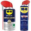 WD-40 Specialist Lubrificante Serrature Spray Anticorrosivo con Sistema Doppia Posizione, 250 ml & Prodotto Multifunzione Lubrificante Spray Con Sistema Doppia Posizione, 500 ml, Bianco