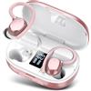 hadbleng Cuffie Bluetooth 2025 Auricolari Blue tooth 5.3 Wireless con 4 ENC Mics