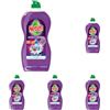 Nelsen Lavanda, Detersivo per Piatti a mano, azione dissolvi sporco, efficace su sporco secco da 72h, confezione da 5 flacone da 900 ml