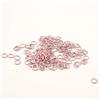 Vaessen Creative - Anelli in alluminio, per lavoretti artistici e bijoux, rosa, 7.25mmx150