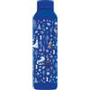 Quokka Borraccia Thermos in acciaio inox Solid Ultramarine 630 ml Frozen Forest
