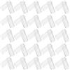 100 cuvette di misurazione in plastica, 4,5 ml, trasparenti, per