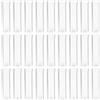 100 cuvette di misurazione in plastica, 4,5 ml, trasparenti, per