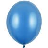 PartyDeco Pallone palloncini palloncino palloni 10" Blu Metal - 100 pz - Ø23cm