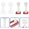 6 Sets Viti Per Sedili WC in Plastica Fissaggi Cerniere Del Sedile