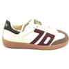 Back 70 Cloud FW26 sneaker pelle avorio-camoscio taupe fondo gomma 6/7