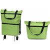 Borsa Spesa con Ruote Grande Capacità Carrello Spesa Trasformabile per Anziani