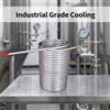 Serpentina di raffreddamento per mosto in acciaio inox, facile da pulire,