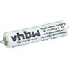 vhbw Batteria per Braun Cruzer4 2778 Cruzer4 2838 Cruzer3 Z50 600mAh 1,2V