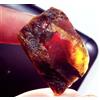 Ambra Naturale Grezza 25.05 Ct Singolo Gemma Sciolta Colore Marrone