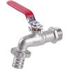 HQSTING 2 Rubinetti A Sfera Da Esterno Per Giardino In Ottone Cromato Da 3/4 Pollice