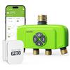 Programmatore Irrigazione Wifi 4 Zone Con Gateway, Centralina Irrigazione Intell