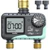 Centralina Irrigazione 2 Vie, Ingresso E Uscita in Ottone, Timer Irrigazione Aut