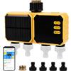 Centralina Irrigazione Wifi 4 Zone,Timer Irrigazione Wifi,Con Display LED Teleco