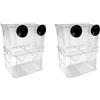 2 Pcs Fish Fry Protection for Aquarium Breeding Scatola Per Schiusa Dei Pesci