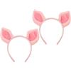 2pcs Orecchie di maiale Coperoncello per il cosplay Vestite Accessori Costume
