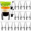 Set Di 12 Bicchierini Da Shot Con Base Pesante, 34 G, Con Base Pesante, Ideali p