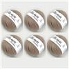 MARUSSIA Lillemor by Permin - 6 gomitoli di lana merino biologica per bambini, bambini e adulti (02 beige scuro)