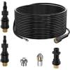 OHAYORI 15M Tubo di Sonda Sturatubi per Idropulitrici Kärcher K2 K3 K4 K5 K6 K7 HD HDS,