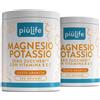Magnesio e Potassio Senza Zucchero 600g Arancia PiùLife - con B12, B6, B1, Acido