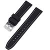 BBZ cinturino silicone 20mm Compatibile con Omega X Swatch Moon Watches Men Wome