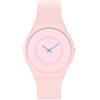 Swatch [Orologio] CARICIA ROSA SS09P100 34mm Orologio da polso al quarzo rosa donna ...