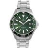 LORENZ EASY TIME SPORT 030213EE Orologio Uomo Verde Acciaio Quarzo Sub 100 m