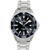LORENZ EASY TIME SPORT 030213AA Orologio Uomo Nero Acciaio Quarzo Sub 100 m