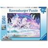 Ravensburger Puzzle per bambini Ravensburger - 10057 unicorni sulla spiaggia - puzzle unicorno per bambini dai 7 anni in su, con 150 pezzi in formato XXL