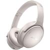 Bose QuietComfort SC Headphones Cuffie con Cancellazione del Rumore Wireless e Bluetooth 5.1 Over-ear con Durata della Batteria Fino a 24 Ore, con Custodia Morbida, Bianco fumo