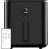 Xiaomi Smart Air Fryer 6.5L Friggitrice ad aria 6.5L, 1800W, 100 ricette, display OLED, temperatura regolabile 40°C-220°C °, cottura uniforme 360°, nero