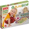 Quercetti FantaColor Design, Giochi Educativi Montessori con 160 Chiodini per Bambini Bio Colorati per Mosaico Bambini 3-6 Anni, Stimola Motricità e Creatività, Giochi Bambina 4 Anni Made in Ita