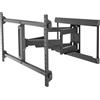 goobay Supporto TV Parete Orientabile XL 43-90 Pollici 60 Gradi Inclinabile VESA 800x400 Fino a 60 kg Gestione Cavi - 71216